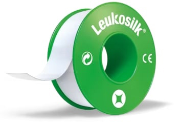 CEROTTO IN ROCCHETTO LEUKOSILK IPOALLERGENICO BIANCO 2,5X500 CM - Angeli Pharm