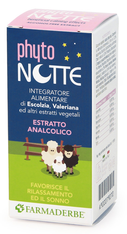 PHYTO NOTTE ESTRATTO ANALCOLICO 50 ML - Angeli Pharm