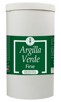 ARGILLA VERDE FINE 1 KG - Angeli Pharm