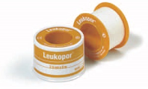 CEROTTO IN ROCCHETTO LEUKOPOR IPOALLERGENICO TESSUTO NON TESSUTO BIANCO 1,25X500 CM - Angeli Pharm
