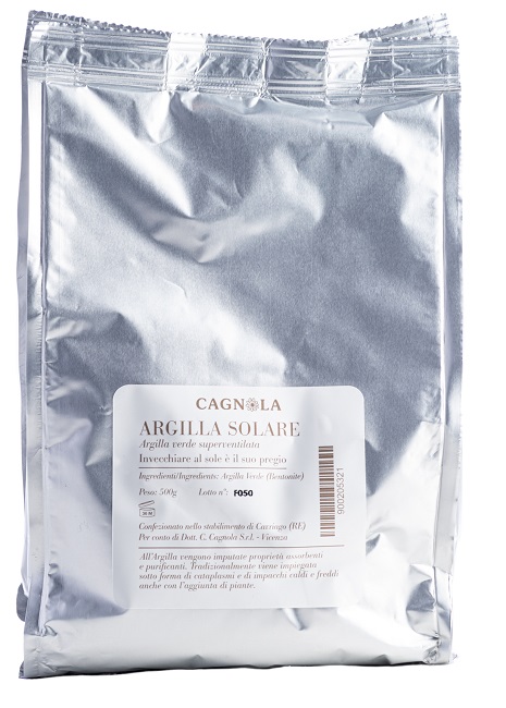 ARGILLA SOLARE ARGILLA VERDE SUPERVENTILATA 500 G - Angeli Pharm