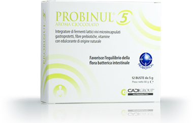 PROBINUL 5 12 BUSTINE 5 G AROMA CIOCCOLATO - Angeli Pharm