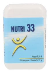 NUTRI 33 60 COMPRESSE - Angeli Pharm
