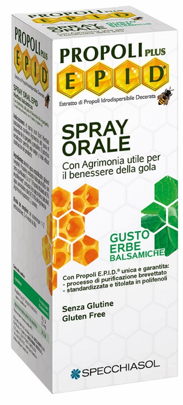 EPID SPRAY ORALE ERBE BALSAMICHE 15 ML - Angeli Pharm