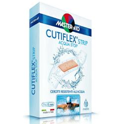 CEROTTO MASTER-AID CUTIFLEXMED STRIP TRASPARENTE IMPERMEABILE SUPPORTO IN POLIURETANO SUPER 10 PEZZI - Angeli Pharm