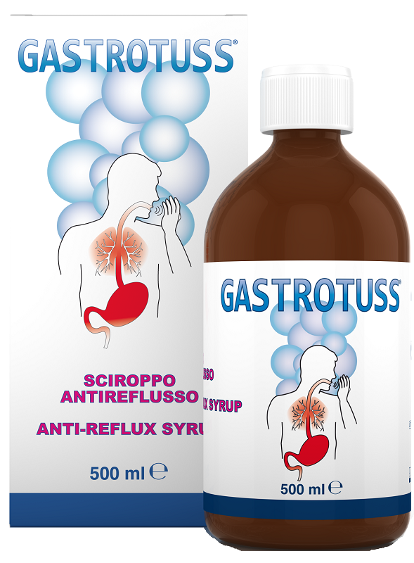 SCIROPPO ANTIREFLUSSO GASTROTUSS 500 ML - Angeli Pharm