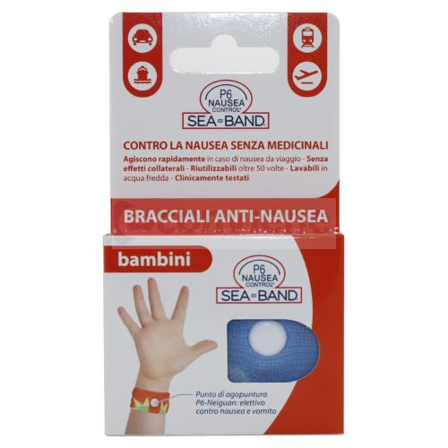 BRACCIALE ANTI NAUSEA PER BAMBINI P6 NAUSEA CONTROL 2 PEZZI - Angeli Pharm