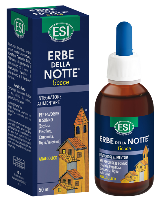 ESI ERBE DELLA NOTTE GOCCE ANALCOLICO 50 ML - Angeli Pharm
