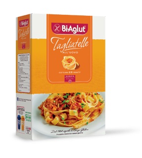 BIAGLUT TAGLIATELLE ALL'UOVO 250 G - Angeli Pharm