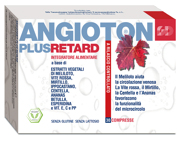 ANGIOTON PLUS RETARD 30 COMPRESSE - Angeli Pharm