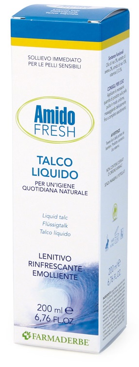 AMIDO FRESH TALCO LIQUIDO 200 ML - Angeli Pharm