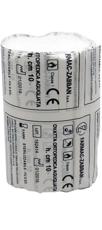 BENDA OVATTA AGUGLIATA 10X400 CM 1 PEZZO - Angeli Pharm