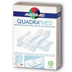CEROTTO MASTER-AID QUADRA DERMOATTIVO FORMATI ASSORTITI 40 PEZZI - Angeli Pharm