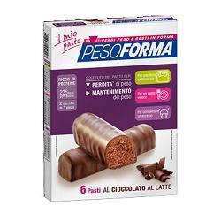 PESOFORMA BARRETTA CIOCCOLATO LATTE 12 X 31 G - Angeli Pharm