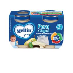 MELLIN MERENDA YOGURT PERA 2X120 G - Angeli Pharm