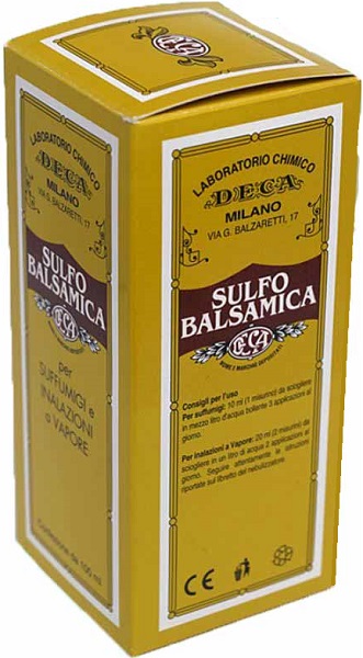 SULFO BALSAMICA SOLUZIONE VIE RESPIRATORIE SUPERIORI 100 ML - Angeli Pharm