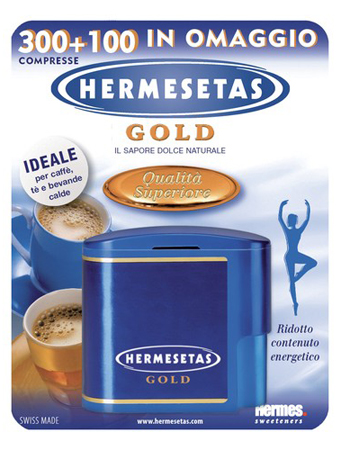 HERMESETAS GOLD 300+100 COMPRESSE 20 G - Angeli Pharm