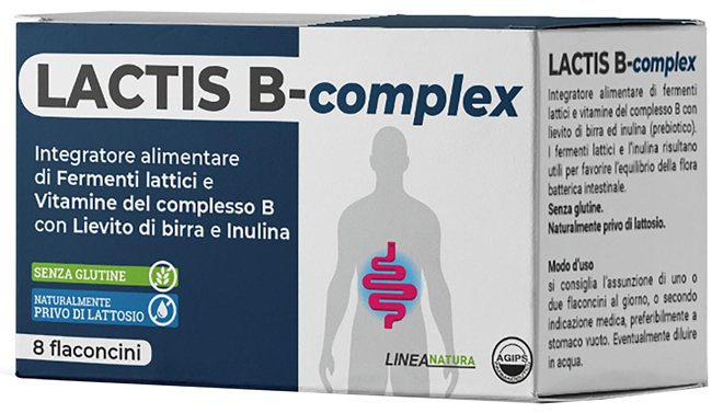 LACTIS B-COMPLEX 8 FLACONCINI 10 ML - Angeli Pharm