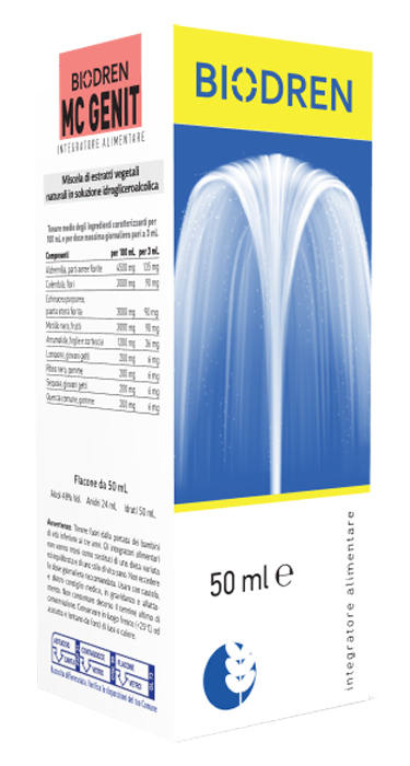 BIODREN MC GENIT SOLUZIONE IDROALCOLICA 50 ML - Angeli Pharm