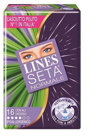 LINES SETA NORMALE CON ALI X 16 - Angeli Pharm