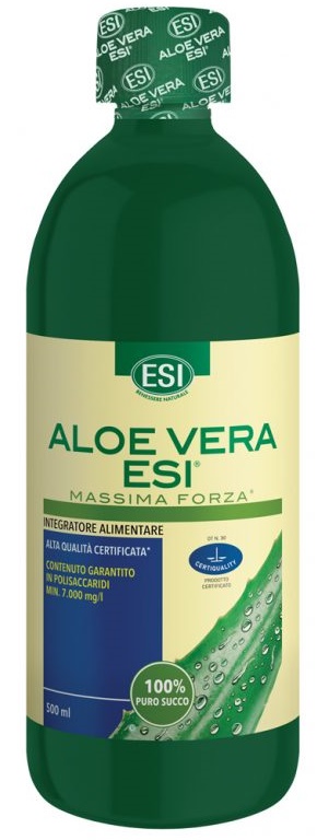 ESI ALOE VERA SUCCO MASSIMA FORZA 500 ML - Angeli Pharm