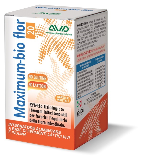 MAXIMUM BIO FLOR 20 75 CAPSULE - Angeli Pharm