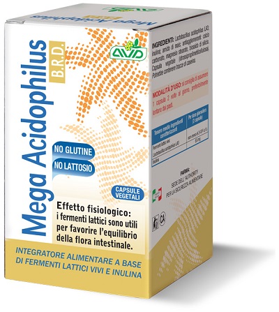 MEGA ACIDOPHILUS 75 CAPSULE MIRABILIS - Angeli Pharm