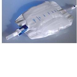 SACCA RACCOGLI URINA DA GAMBA PER INCONTINENZA IN PVC 750 ML TUBO RACCORDO DIRITTO 30 CM+RUBINETTO SCARICO+VALVOLA ANTIREFLUSSO+2 FASCE A BOTTONI 30 PEZZI - Angeli Pharm