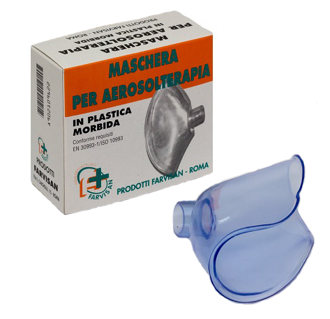 MASCHERA MORBIDA. RICAMBIO PER AEROSOLTERAPIA - Angeli Pharm