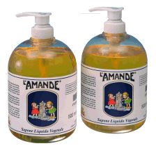 L'AMANDE MARSEILLE SAPONE LIQUIDO VEGETALE NON PROFUMATO 500 ML - Angeli Pharm
