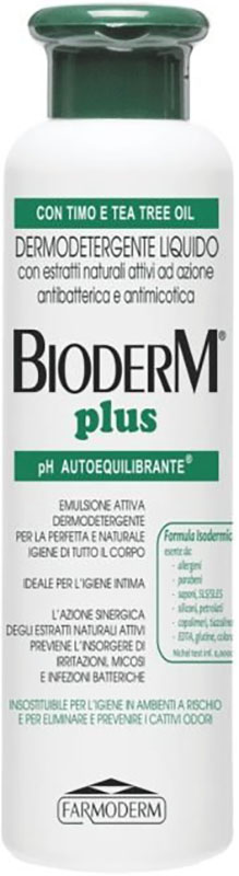 BIODERM PLUS ANTIBATTERICO 250 ML - Angeli Pharm