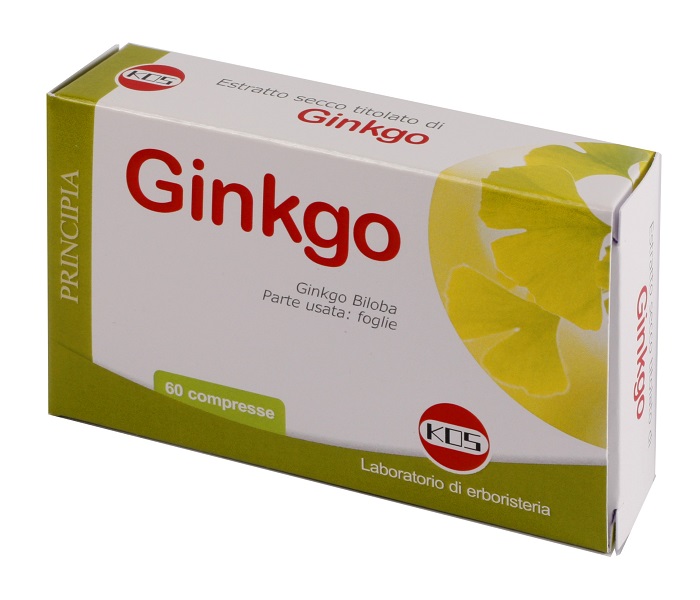 GINKGO BILOBA ESTRATTO SECCO 60 COMPRESSE - Angeli Pharm