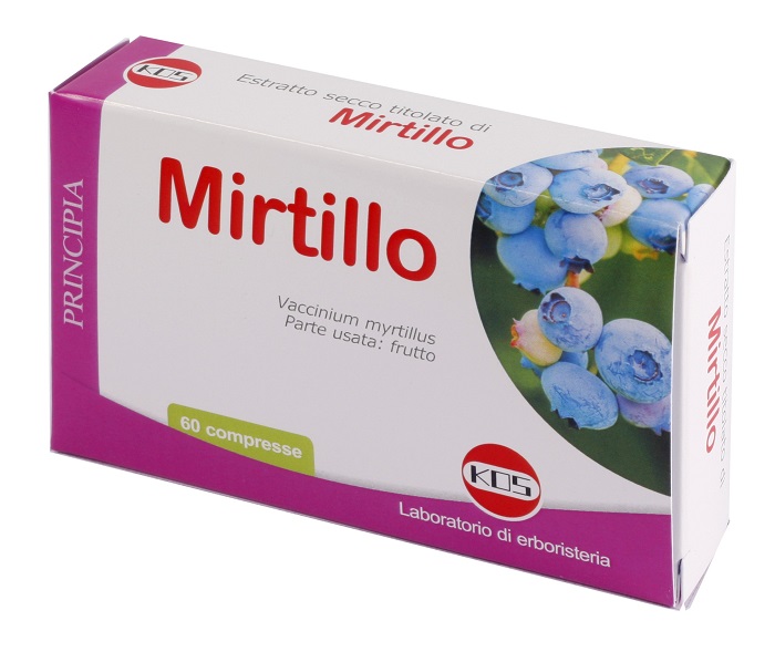 MIRTILLO ESTRATTO SECCO 60 COMPRESSE - Angeli Pharm