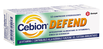 CEBION DEFEND 12 COMPRESSE EFFERVESCENTI - Angeli Pharm