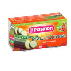 PLASMON OMOGENEIZZATO PISELLI ZUCCHINE 80 G X 2 PEZZI - Angeli Pharm
