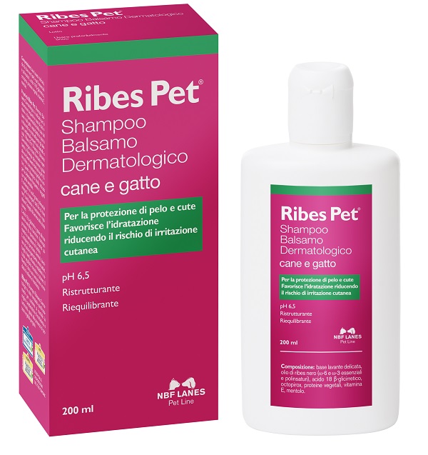 RIBES PET SHAMPOO BALSAMO FLACONE 200 ML - Angeli Pharm