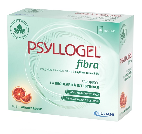 PSYLLOGEL FIBRA ARANCE ROSSE 20 BUSTINE - Angeli Pharm
