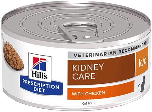 PRESCRIPTION DIET FELINE K/D KIDNEY CARE CHICKEN 156 G - Angeli Pharm