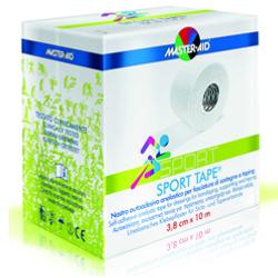 NASTRO AUTOADESIVO ANELASTICO PER FASCIATURE DI SOSTEGNO E TAPING MASTER-AID SPORT 3,8X10 - Angeli Pharm