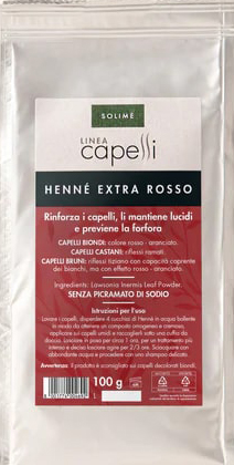 HENNE EXTRA ROSSO 100G - Angeli Pharm