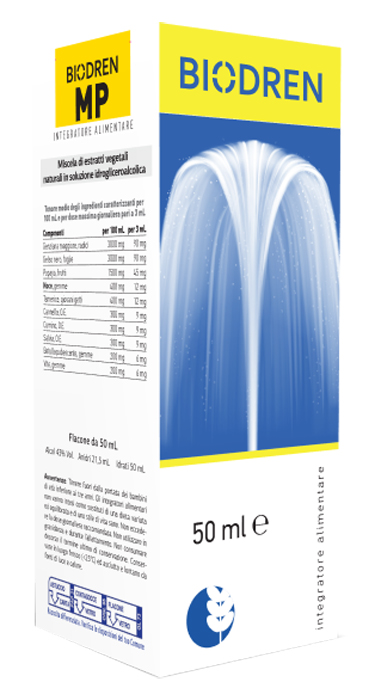 BIODREN M-P SOLUZIONE IDROALCOLICA 50 ML - Angeli Pharm