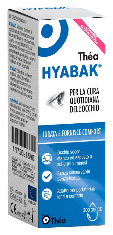 HYABAK SOLUZIONE OFTALMICA 10 ML - Angeli Pharm