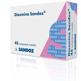DIOSMINA SANDOZ 45 COMPRESSE RIVESTITE - Angeli Pharm