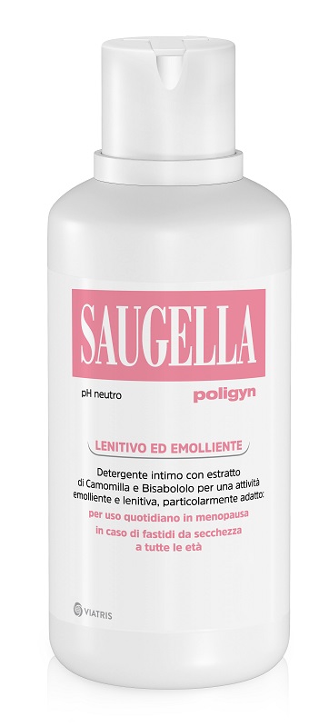 SAUGELLA POLIGYN PH NEUTRO DETERGENTE INTIMO LENITIVO ED EMOLLIENTE 500 ML - Angeli Pharm
