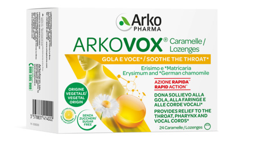 ARKOVOX MIELE/LIMONE 24 CARAMELLE - Angeli Pharm