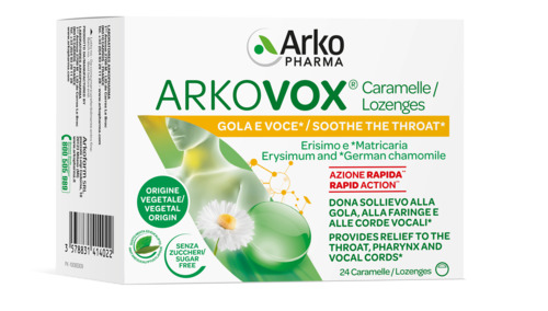 ARKOVOX MENTA/EUCALIPTO 24 CARAMELLE - Angeli Pharm
