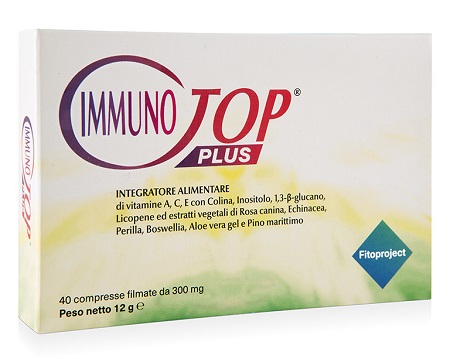 IMMUNOTOP PLUS 40 COMPRESSE FILMATE DA 300 MG - Angeli Pharm