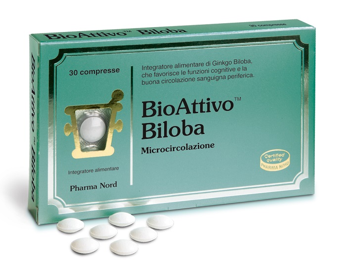 BIOATTIVO BILOBA 30 COMPRESSE - Angeli Pharm