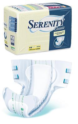 PANNOLONE PER INCONTINENZA A MUTANDINA SERENITY CLASSIC SUPER TAGLIA MEDIUM 30 PEZZI - Angeli Pharm