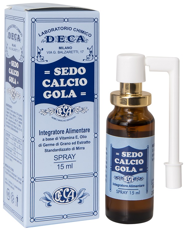 SEDO CALCIO GOLA SPRAY 15 ML - Angeli Pharm